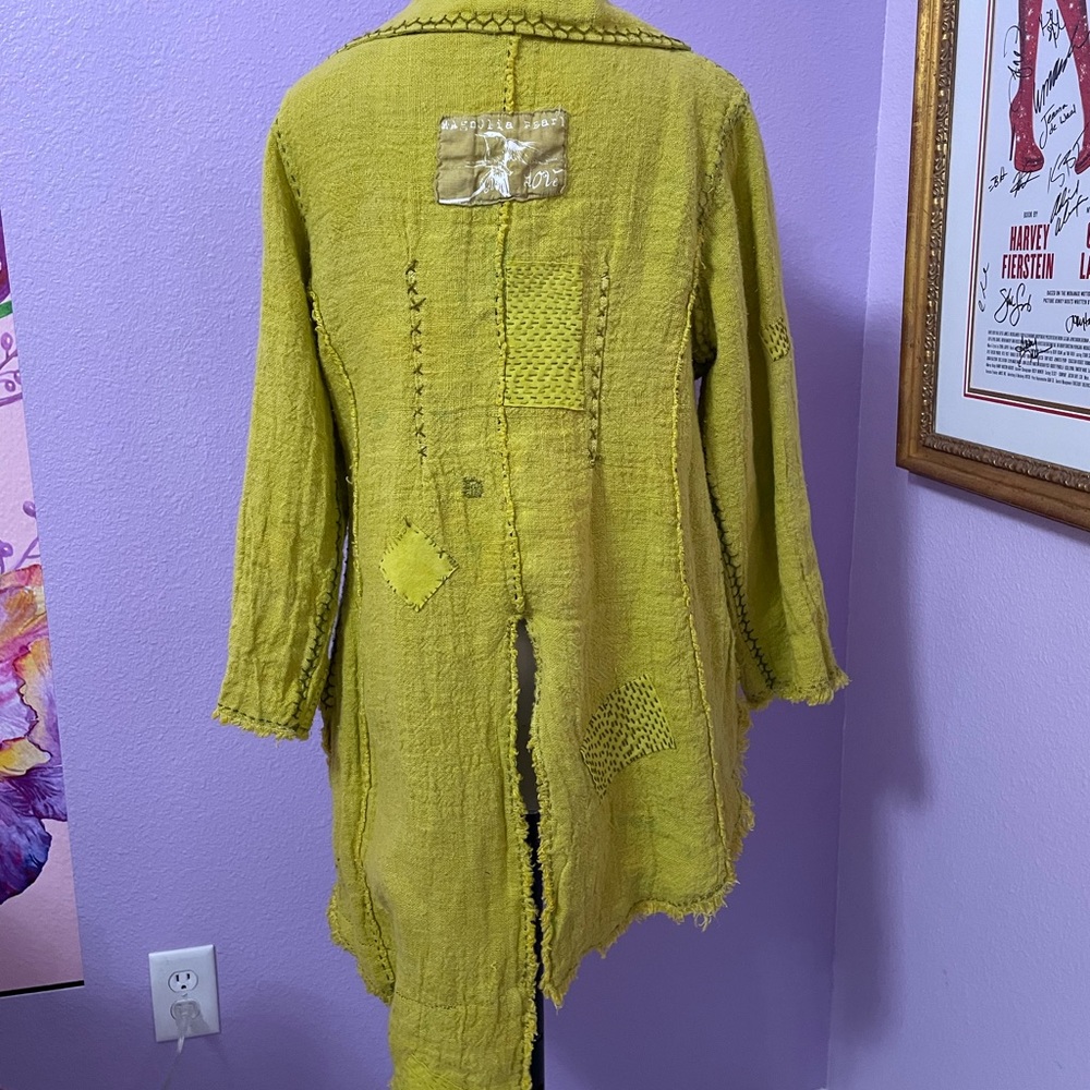 Rare OOAK Magnolia Pearl Tuxedo Style Coat #32 - Picture 2 of 10